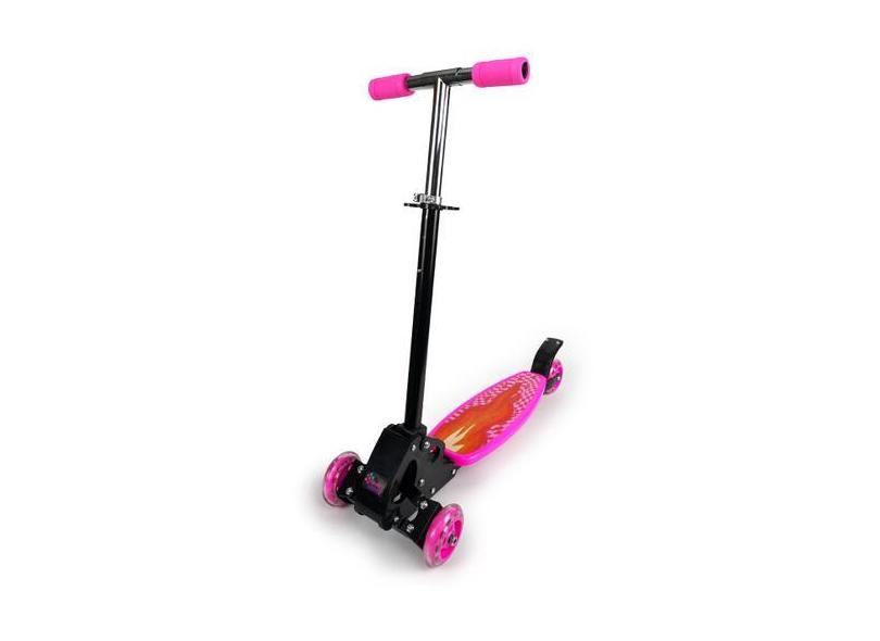 Patinete Infantil Dobrável 4 Rodas Scooter Conect Brinq