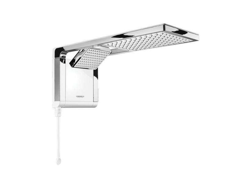 Chuveiro Lorenzetti Acqua Duo Ultra 7800W Branco com Cromado