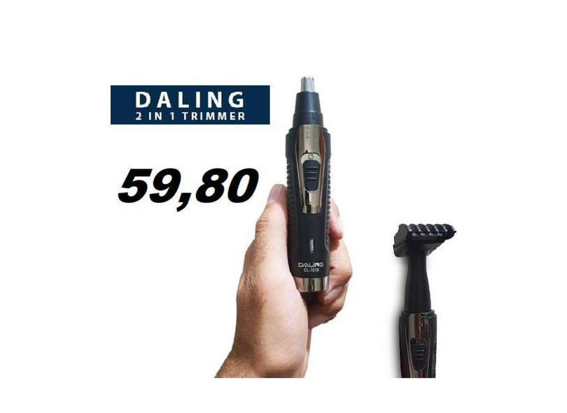 Daling DL -7019 2 in 1 Mini Barbeador