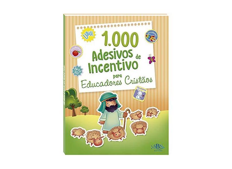 1000 adesivos de incentivo para eduacadores cristãos - © Todolivro Ltda. - 9788537641187