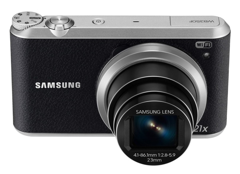 Câmera Digital Samsung 16,3 MP WB350F