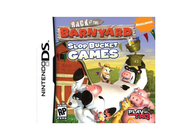 Jogo Back At The Barnyard Slop Bucket Games THQ NDS
