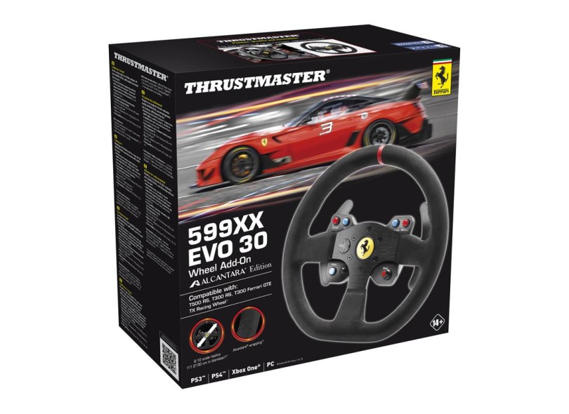 Volante PC PS3 PS4 Xbox One 599XX EVO 30 Wheel Add-On - Thrustmaster