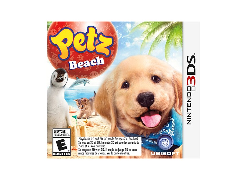 Jogo Petz Beach Ubisoft Nintendo 3DS
