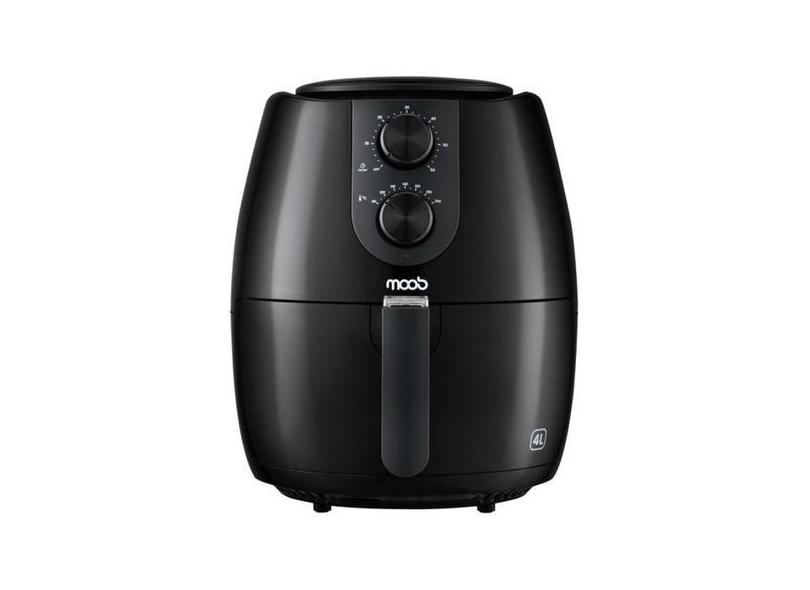Air Fryer Moob 4 Litros Antiaderente Timer 60 Minutos Aviso Sonoro E D