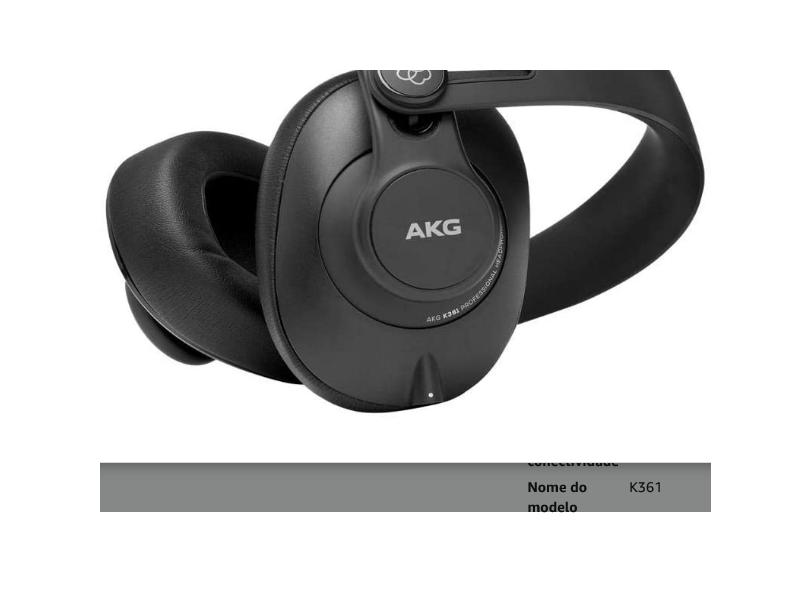 Headphone com Microfone AKG K361