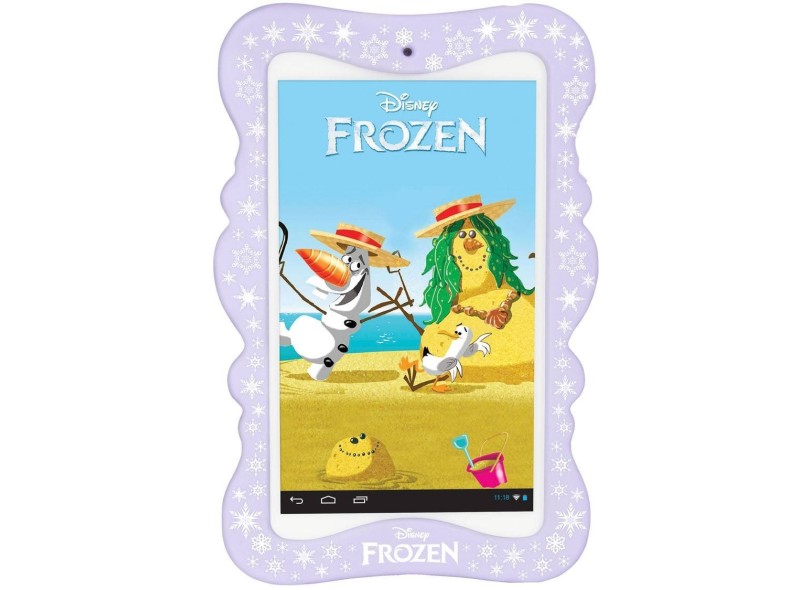 Tablet Tectoy Frozen 8GB IPS 7" Android 4.2 (Jelly Bean Plus) 2 MP TT-5400i