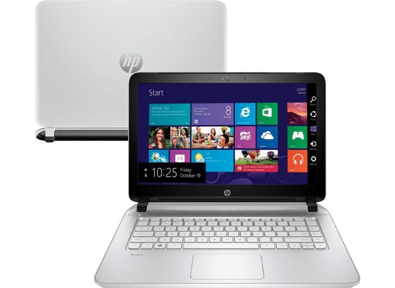 Notebook HP Pavilion Intel Core i7 4510U 4ª Geração 8GB de RAM HD 1 TB LED 14" Windows 8.1 14-V065Br