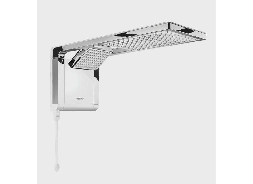 Chuveiro Acqua Duo Ultra 220v Branco com Cromado Lorenzetti