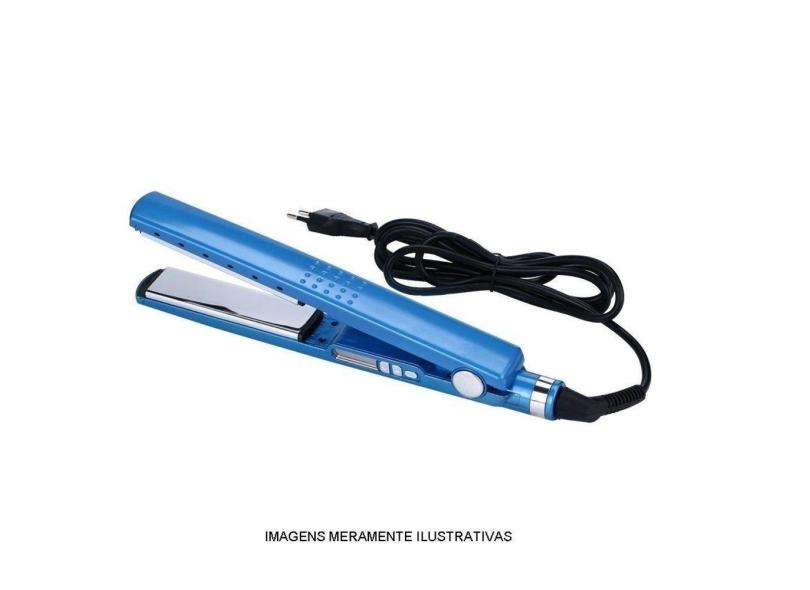 Chapinha Alisadora Para Cabelo Até 450ºf 230ºc Bivolt Azul