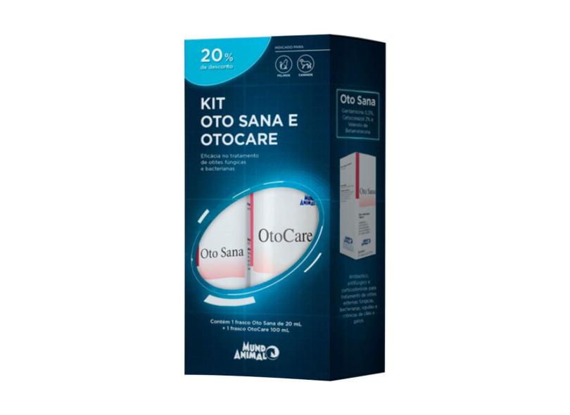 Kit Oto Sana Otocare Mundo Animal com o Melhor Preço é no Zoom