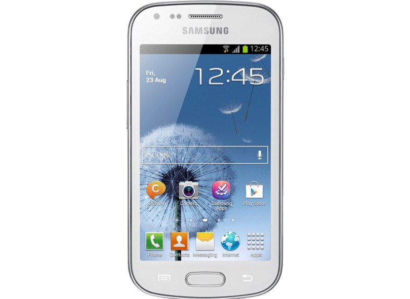 Smartphone Samsung Galaxy Trend GT-S7560M Câmera 5,0 MP 4GB Android 4.0 (Ice Cream Sandwich) Wi-Fi 3G