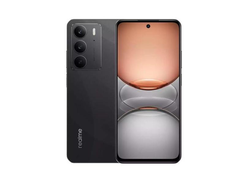 Celular Realme C75 4G 256GB 8GB RAM Tela 6,72" - PRETO