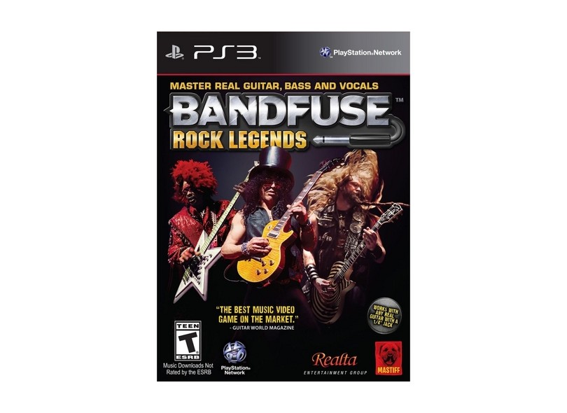 Jogo Bandfuse: Rock Legends PlayStation 3 Mastiff