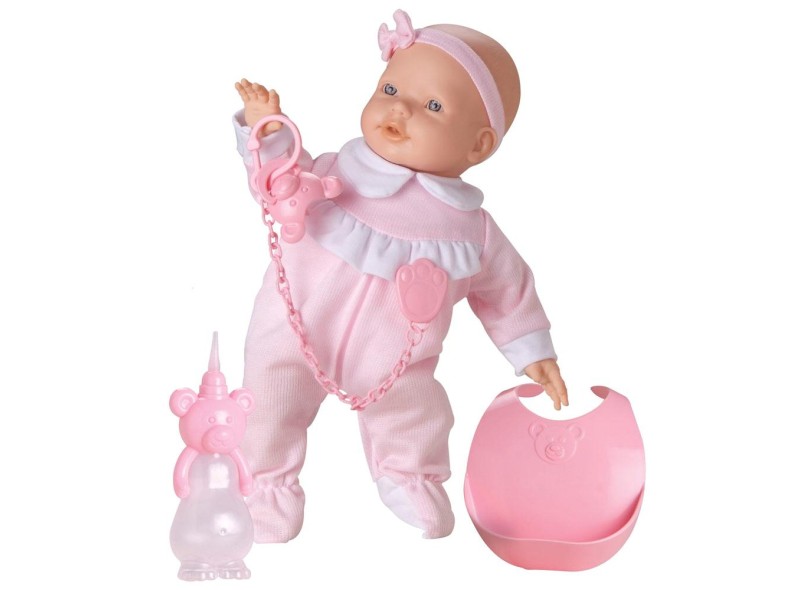 Boneca New Mini Bebê Mania Baba Roma Brinquedos