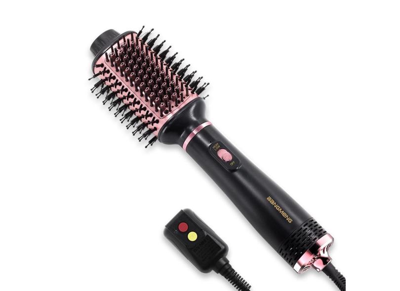 Escova de secador de cabelo bangmeng 4 em 1 Styler 2,5 cm