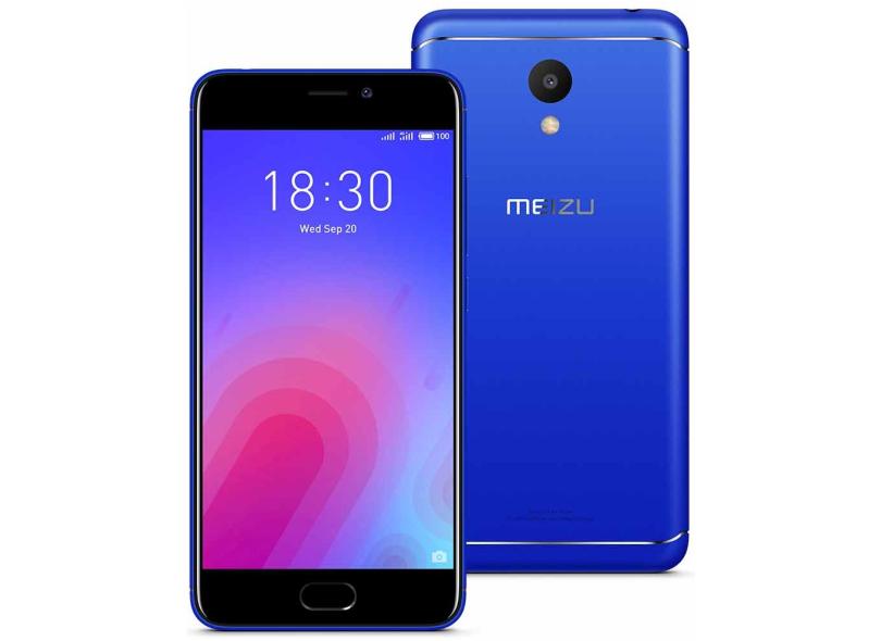 Smartphone Meizu M6 64GB 13.0 MP Android 7.1 (Nougat) 3G 4G Wi-Fi