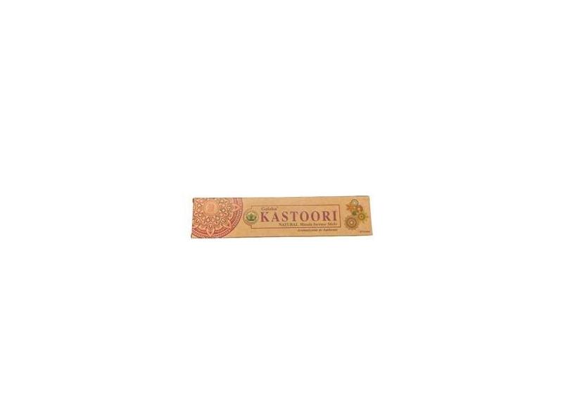 Goloka Kastoori – 6 Scatole Di Incenso Biologico Masala, 90g Totali - 2