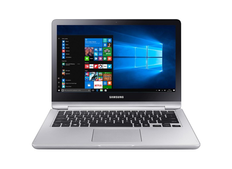 Notebook Conversível Samsung Style Intel Core i5 7200U 4 GB de RAM 500 GB 13.3 " Touchscreen Windows 10 NP740U3M