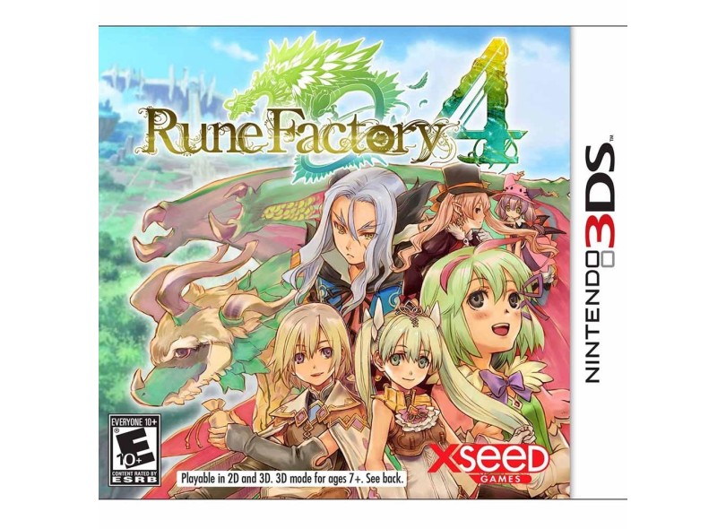 Jogo Rune Factory 4 XSEED Nintendo 3DS