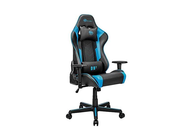 Cadeira Gamer DN2 Preto/Azul Celeste DRAXEN