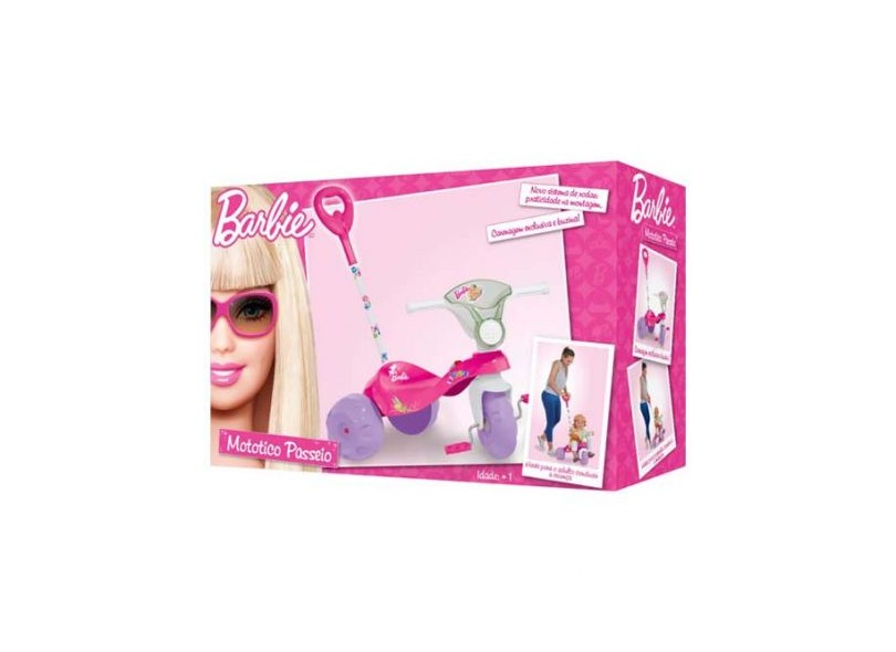 Triciclo Bandeirante Mototico Passeio Barbie