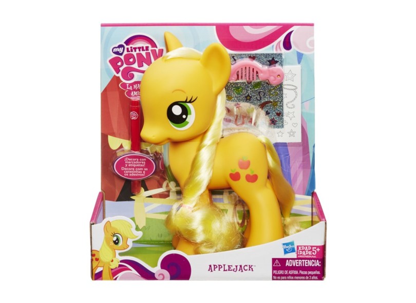 Boneca My Little Pony A Magia da Amizade Applejack Hasbro