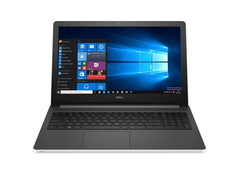 Notebook Dell Inspiron 5000 Intel Core i7 5500U 4 GB de RAM HD 500 GB LED 15.6 " Windows 10 i15-5558-A45