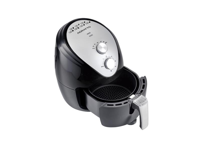 Fritadeira Elétrica Sem óleo Agratto Silver AFS 2.5 l