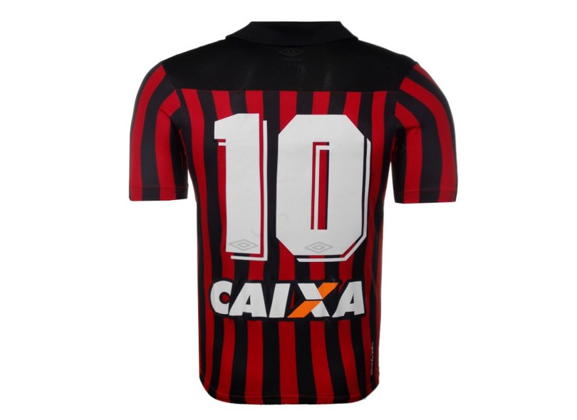 Camisa Torcedor infantil Atlético Paranaense I 2014 com Número Umbro