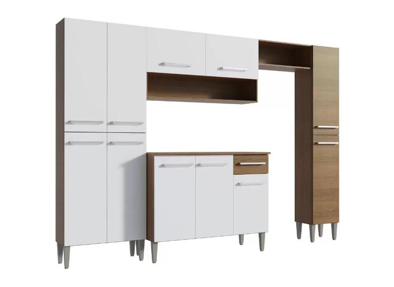 Cozinha Completa 1 Gaveta 11 Portas Emilly Hit Madesa