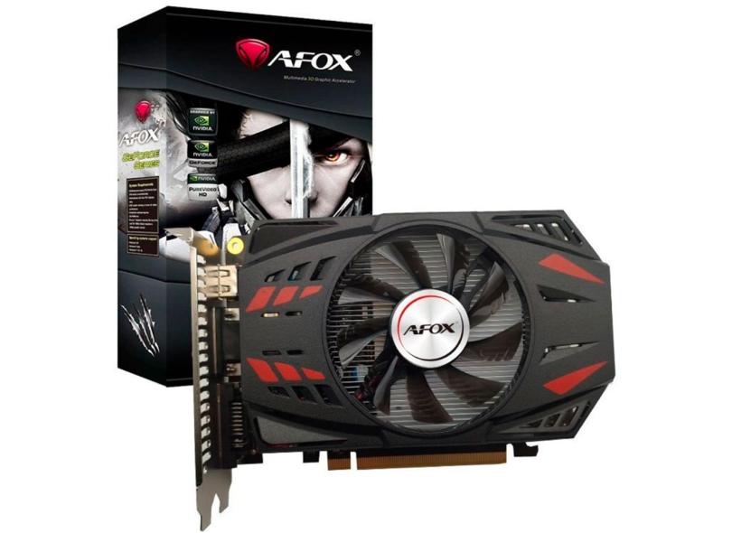 Placa de Video NVIDIA GeForce GTX 750 Ti 2 GB GDDR5 128 Bits Afox AF750TI-2048D5H3-V2