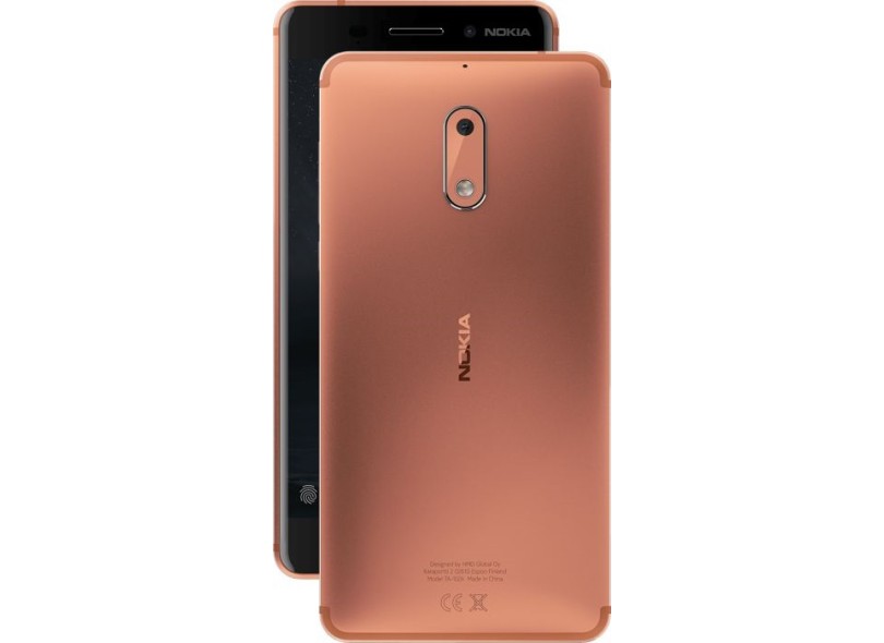 Smartphone Nokia 6 32GB 16,0 MP Android 7.1 (Nougat) 3G 4G Wi-Fi