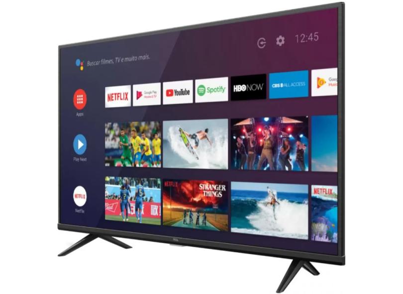 Smart TV TV LED 43" TCL 4K 43P615 3 HDMI