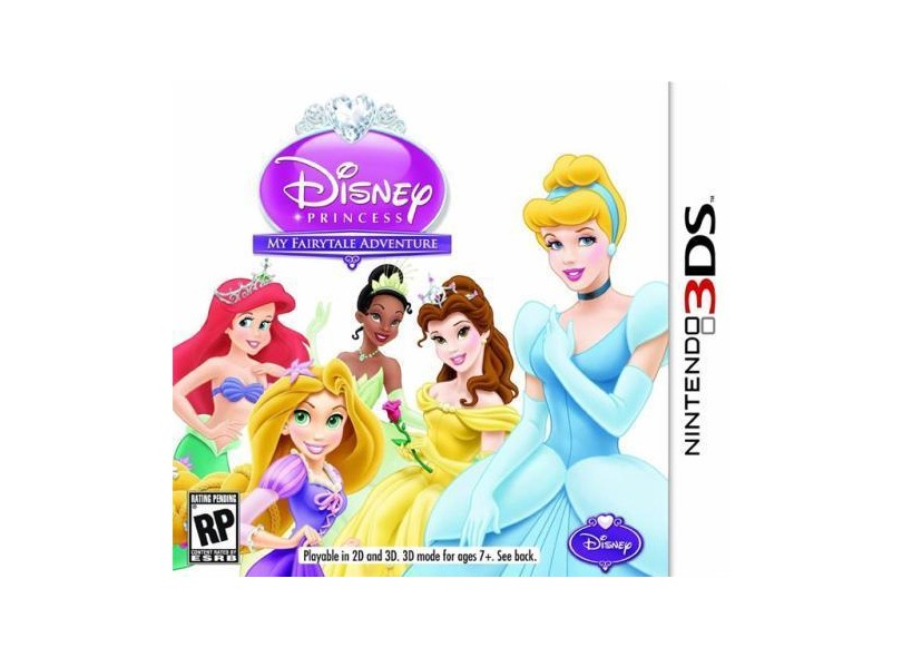 Jogo Princess My Fairytale Adventure Disney Nintendo 3DS