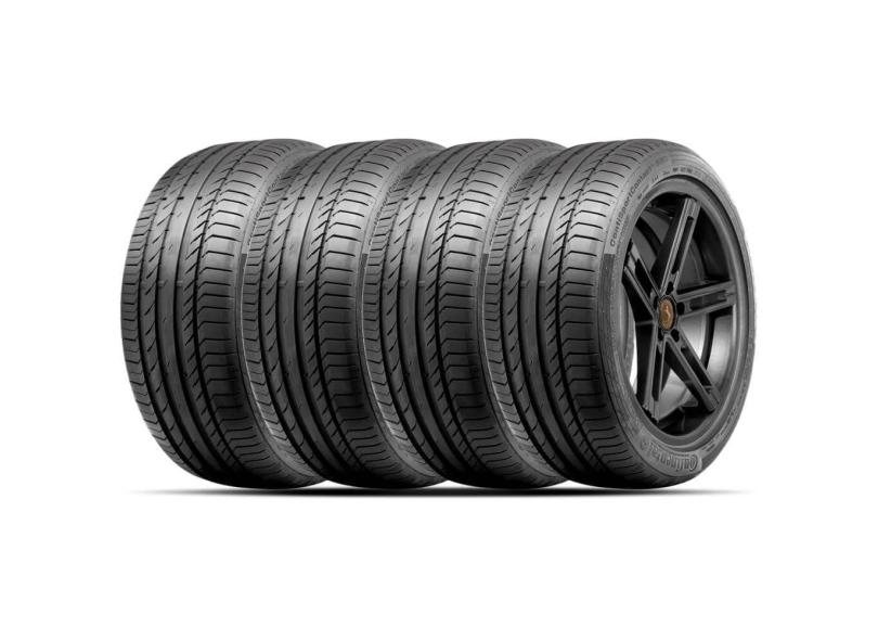 Kit 4 Pneu Continental Aro 17 235/45r17 94w Sport Contact 5