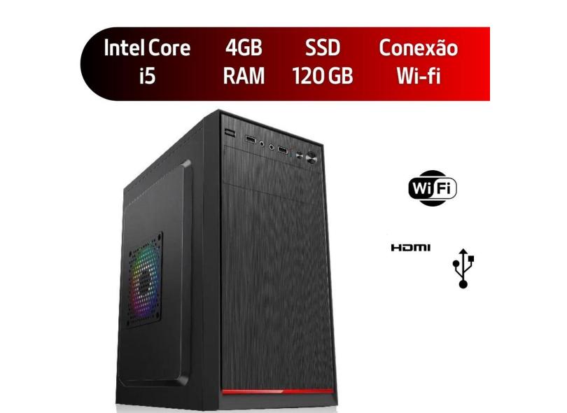 Computador Cpu Core I5 3.2GHZ 4GB DDR3 HD 500GB Wi-fi