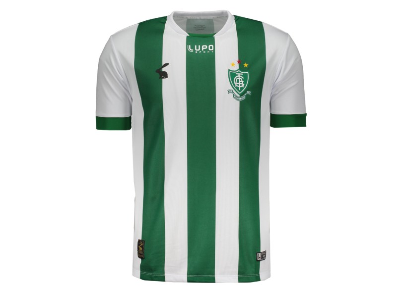 Camisa Torcedor América Mineiro III 2017 com Número Lupo
