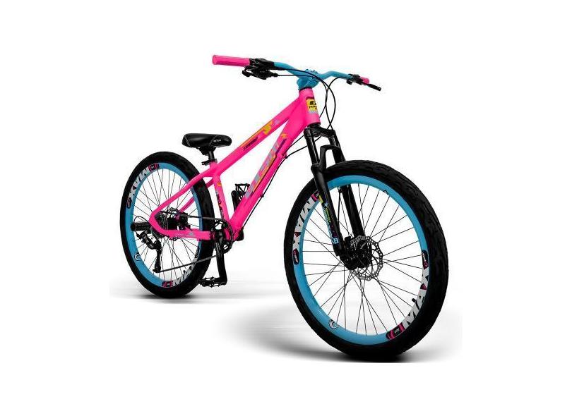 Bicicleta Freeride GTS Aro 26 Freio Hidráulico 9 Marchas  Gtsm1 Freeri