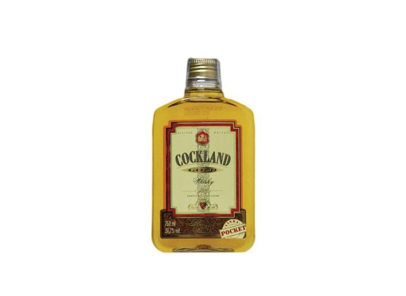 Whisky Cockland Gold Pocket 250ml em Promoção é no Buscapé
