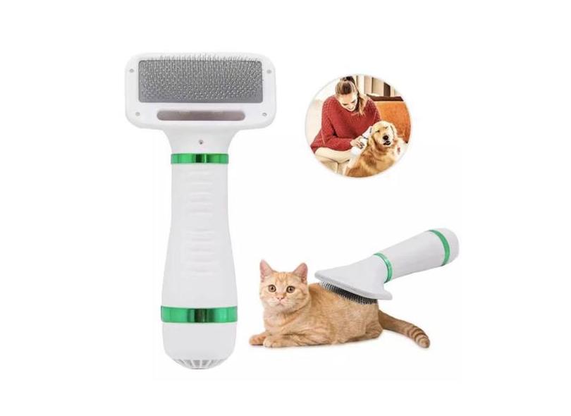 Escova Secadora Pet - Seca Remove Pelos Cachorro Coelho Gato - Envio I