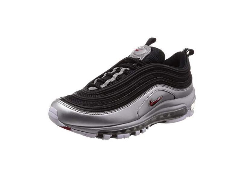 Nike Men's Air Max 97 QS, Black/Varsity RED