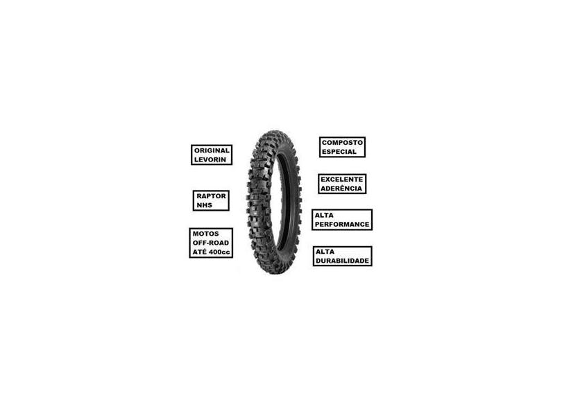 Pneu Levorin Traseiro 110/100-18 Raptor Nhs Honda Crf 250 Rx