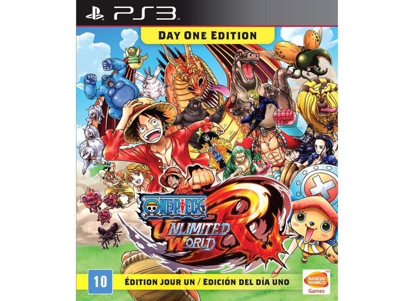 Jogo One Piece: Unlimited World Red PlayStation 3 Bandai Namco