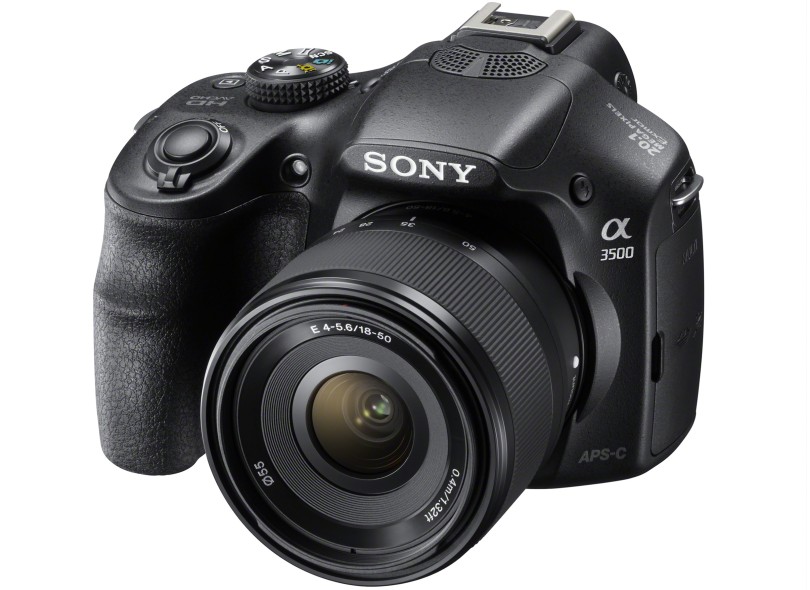 Câmera Digital DSLR(Profissional) Sony Alpha 20.1 MP Full HD A3500