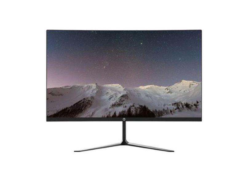 Monitor Led 23.8 Brazilpc Curvo FHD75hz Preto
