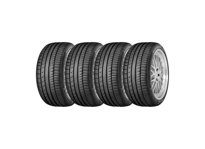 Kit 4 Pneus Continental Aro 19 275/40R19 ContiSportContact Run Flat 101W