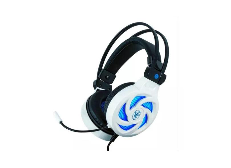 Headset Gamer Para Pc 2 Plug + Usb Sy855-2p