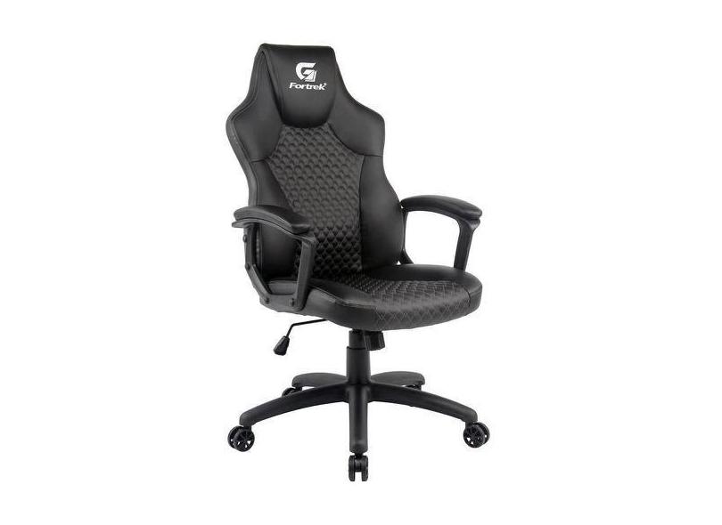 Cadeira Gamer Giratória Com Elevação A Gás Office Holt H01 Preto Cinza