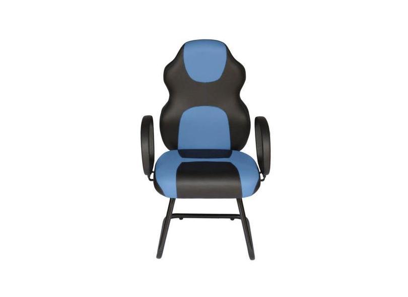 Cadeira Gamer Interlocutor Linha Gamer Racing Azul - Design Office Móv